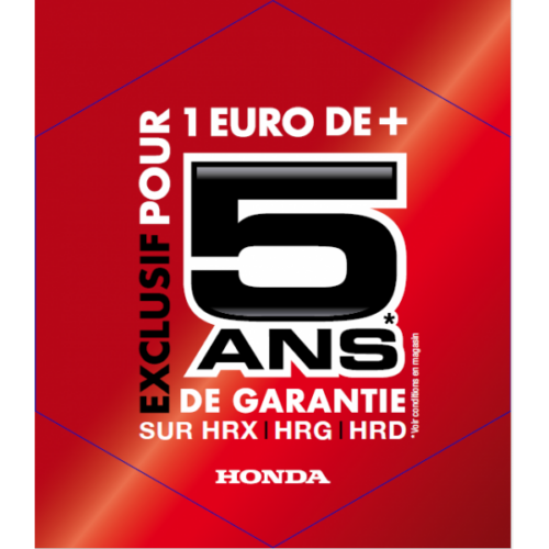 Extension de garantie 3 ans HONDA