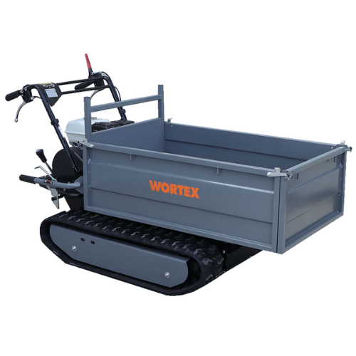 Wortex-Brouette motorisée à chenilles Wortex SFH500 – Benne extensible avec charge de 500 Kg-Neuf